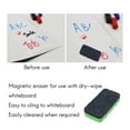 thumbnail image 2 of Magnetic White Board Dry Wipe Drywipe Cleaner Eraser,1 x Magnetic eraser,Random Color, 2 of 8