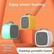 thumbnail image 3 of Space Heater, Battery Powered Compact Electric Mini Fan Winter Electric With Ermostat High Output, 3 of 4