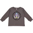 thumbnail image 3 of Inktastic Future Astronaut Space Rocket Girls Long Sleeve Toddler T-Shirt, 3 of 5