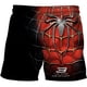 thumbnail image 2 of Marvel Children's Shorts Superhero Spiderman Casual Kids Boy Pants Hulk Captain America Shorts Boys Cartoon Beach Shorts Girl7T Gong Bohan LED, 2 of 2