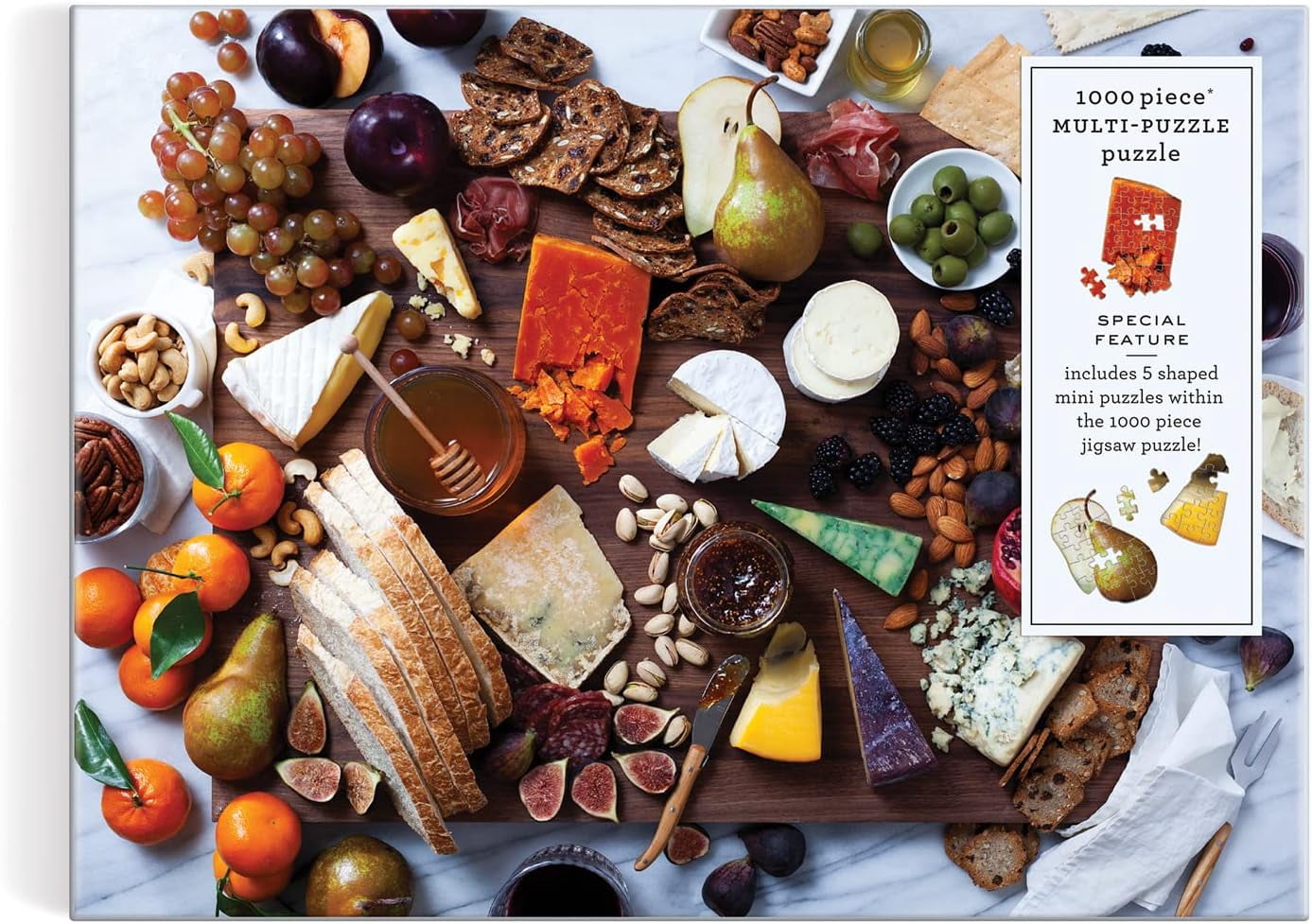 Art of the Cheeseboard 1000 Piece Multi-Puzzle Puzzle (Other)