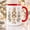 Black, variant on Coffee Mug, Ivory Nutcracker Holiday Design for Festive Sipping and Christmas Gifting