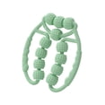 thumbnail image 4 of Rodillo masajeador de piernas de 12 ruedas para ejercicios de 360 degree, ideal para deportes. verde, 4 of 9