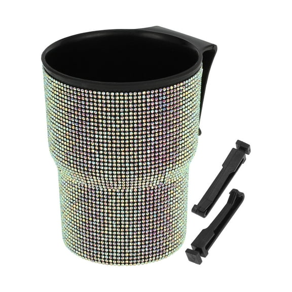 Unique Bargains Car Trash Can Portable Seat Back Trash Bin Assorted Color 1 Pc 3.5" Length 2.8" Width 4.7" Height ABS