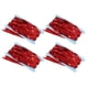 thumbnail image 2 of 4 piezas Cortinas de fondo de oropel Holográficas de papel de aluminio 1x2m Cortina de flecos de papel de aluminio reutilizable decorativa para fotografía Boda Rojo, 2 of 9