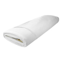 FabricLA 100% Nylon Tulle Mesh Fabric - Wedding Tulle Veil Fabric - 108" Wide (270 CM) Tulle Fabric Bolt of 50 Yard - Use as Wedding Gowns, Wedding Veils, Dresses, & Interior Design - White Tulle Roll