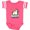 Football Pink and White, variant on Inktastic My Aunt Loves Me Penguin Boys or Girls Baby Bodysuit
