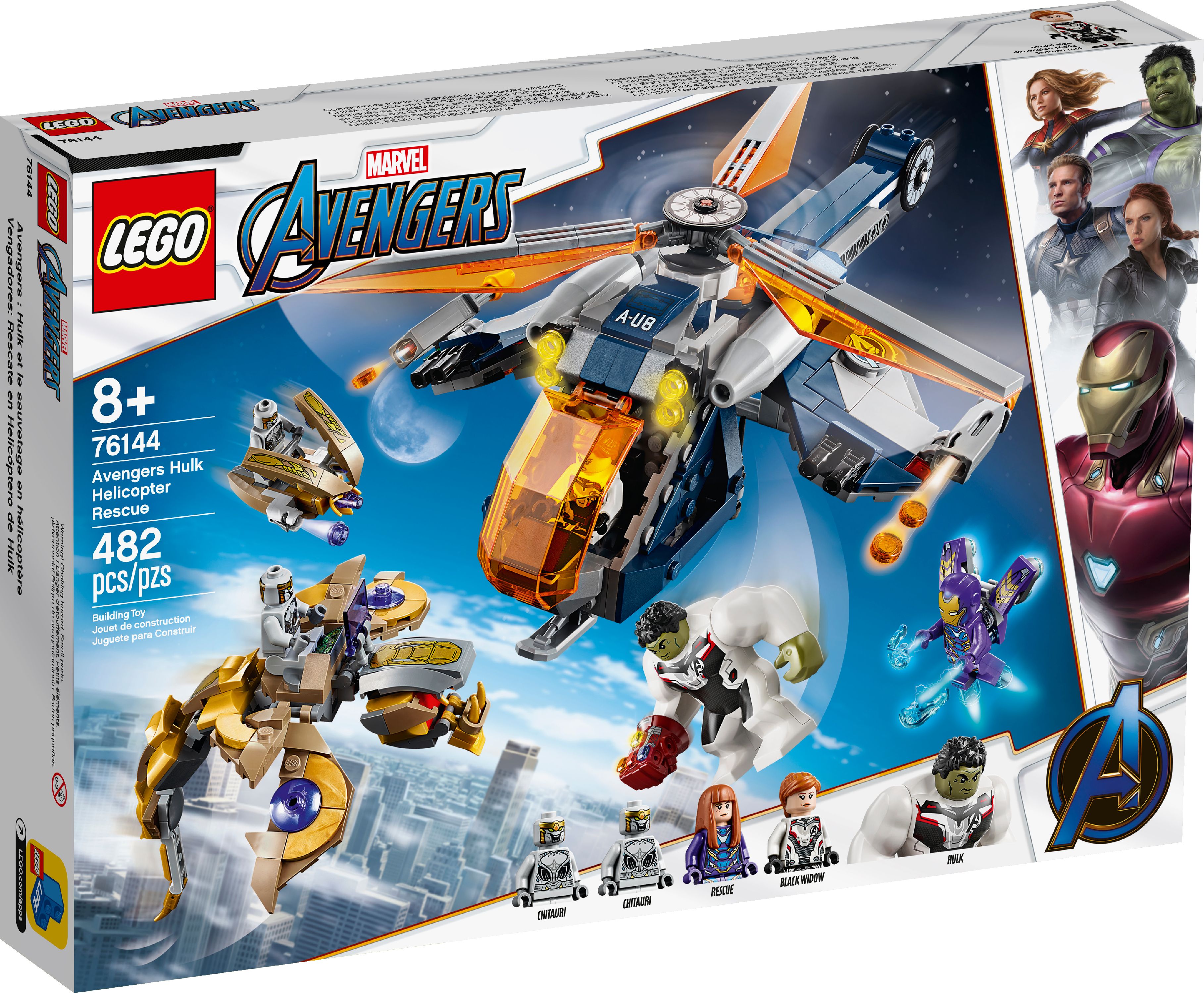 LEGO Super Heroes Avengers Hulk Helicopter Rescue 76144 - image 4 of 7