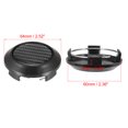 thumbnail image 5 of Unique Bargains 4pcs 61mm 64mm Wheel Center Hub Caps Hubcaps Covers Universal Rims Hub Cap Parts for Car Black, 5 of 6