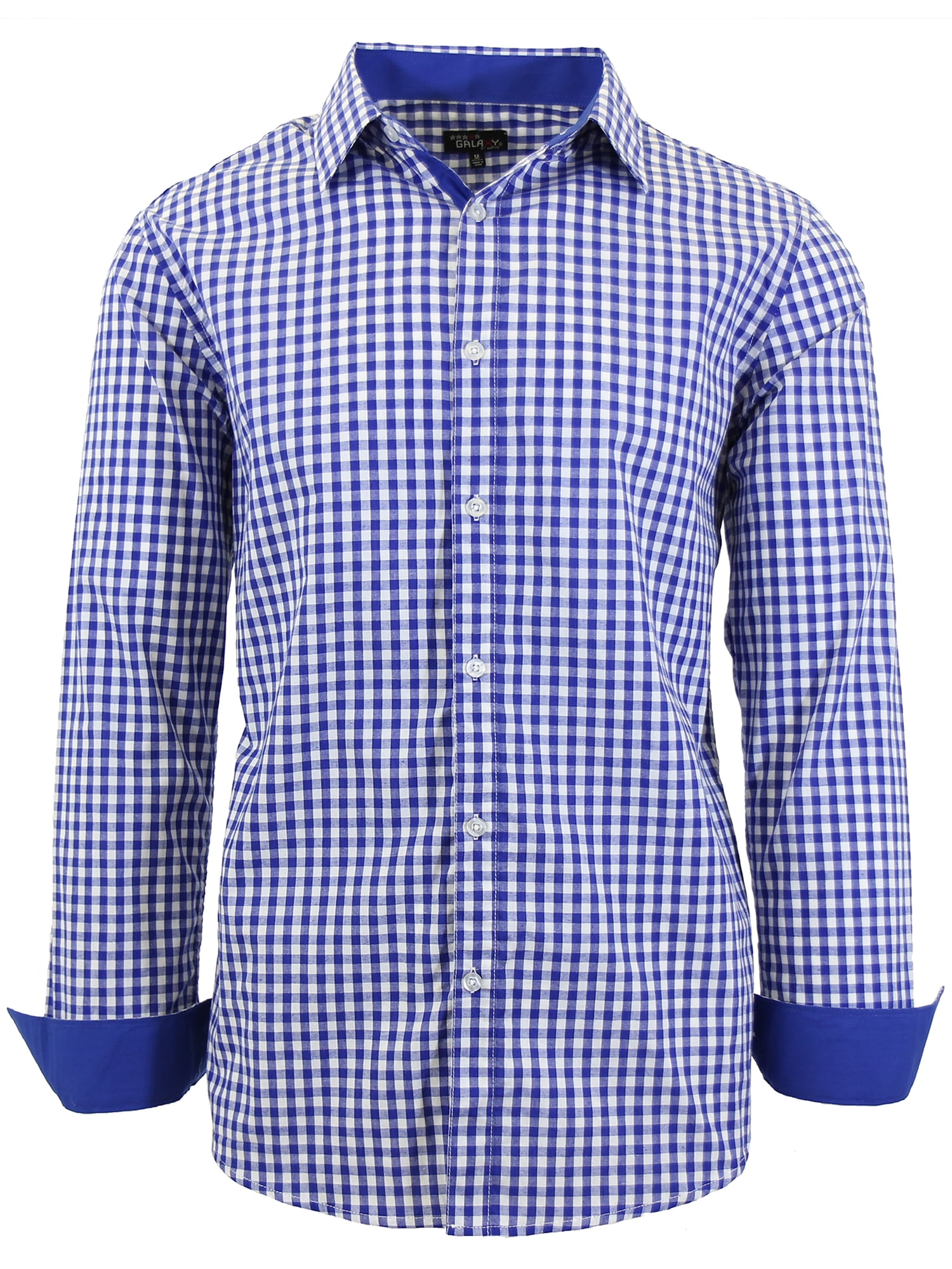 checkered dress shirt mens