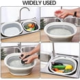 thumbnail image 5 of 1 Pc Collapsible Tableware Bowl Collapsible Basin Collapsible Round Silicone Wash Basin Multifunction for Camping, Caravan, Outdoor Activities, Cookin, 5 of 5