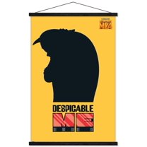 Illumination Despicable Me 4 - Gru Shadow Wall Poster with Magnetic Frame, 22.375" x 34"