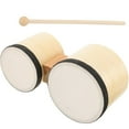 thumbnail image 3 of HLONK Bongo Drum Beginners Bongo Percussion Bongo Drum Music Instrument for Adults, 3 of 6