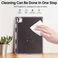 thumbnail image 5 of Dteck Case for iPad Pro 11 inch 2024,Shockproof 3-Layer Protection Case Built-in Pencil Holder Back Cover for iPad Pro 11-in. (M4),Black, 5 of 7