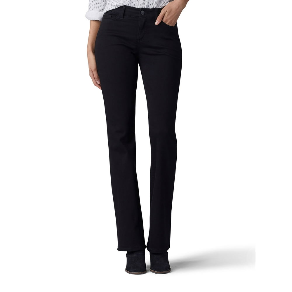 Lee - Lee Women's Petite Size Flex Motion Regular Fit Bootcut Jeans ...