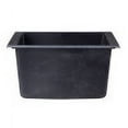 thumbnail image 6 of ALFI brand AB1720UM-BLA Black 17" Undermount Rectangular Granite Composite Kitchen Prep Sink, 6 of 7