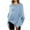 Light Blue, variant on IROINNID Pullover Sweater for Women Long Sleeves Boat Neck Loose Pullover Loose Fit Knitted Casual Sweater,Green