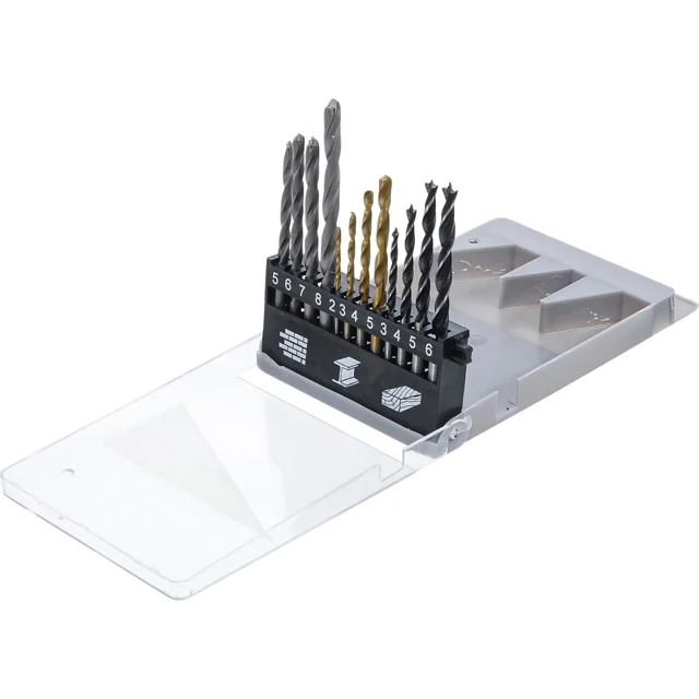 Juego de Brocas Combinadas BGS 50812 2 - 8 MM 12 PZA
