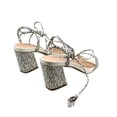 thumbnail image 4 of MIA Muna Lace up Block Heel Sandals, 4 of 6