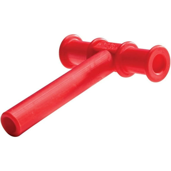 PEACNNG Chewy Tubes - Accessories for Jaw Rehabilitation Program - Red Chewy Tube for dogs - dogs toys. ( RED )