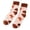 G, variant on Thanksgiving Coral Fleece Crew Socks Mid Calf Plush Cozy Socks With Heart And Mushroom Pattern Soft Fuzzy House Socks For Women Girls Winter Warm Fluffy Slipper Socks Cute Fall Holiday Gift
