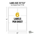 thumbnail image 7 of Avery UltraDuty GHS Labels 3-1/3" x 4", 1500 Ct, Laser Printer, 7 of 7