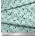 thumbnail image 3 of Soimoi Cotton Jersey Fabric Pug Dog Printed Craft Fabric by The Yard 58 Inch Wide, 3 of 3