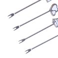 thumbnail image 2 of destyer 4pcs/set Ocean Style Starfish Shell Fish Shape Forks Cake Shape Forks Wedding Fruit Salad Tableware Forks Wedding Favor Party Supplies, 2 of 5