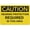 Warning Sign 4, variant on Caution PPE Hazardous Noise Area Hearing Protection Required Retro Metal Tin Sign 8"x12" - Funny Wall Decor for Shop Yard Man Cave Garage Outdoor, Decorative Poster Plate