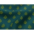thumbnail image 4 of oneOone Viscose Jersey Fabric Floral Block Printed Fabric 1 Yard 60 Inch Wide, 4 of 5