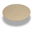 thumbnail image 1 of Carnation Home Fashions SFLN-F48RD-44 48 in. Round Fitted Vinyl Tablecloth, Linen, 1 of 1