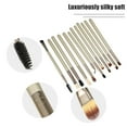 thumbnail image 3 of 1 Set Eye Makeup Brushes Travel Makeup Brush Set Eyeshadow Eyebrow Eyeliner Makeup Brushes Set Champagne, 3 of 6
