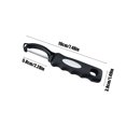 thumbnail image 4 of Ganfancp 2 Pc Cuchillo Pelador de Acero Inoxidable Cuchillo Multiusos para Pelar Patatas y Melones Cuchillo Portátil para Pelar Melones Ofertas y Liquidaciones 2 Cuchillos para Pelar, 4 of 7