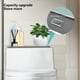 thumbnail image 5 of Bandeja multiusos para grifo de baño con orificios de drenaje - Estante organizador duradero para artículos de tocador y cosméticos, solución de almacenamiento que ahorra espacio para baños, 5 of 7