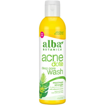 Alba Botanica AcneDote Maximum Strength Deep Pore Wash 6 fl oz