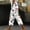 2-White, variant on Womens Capris with Pockets and Drawstring Harlan Breathable Lightweight Pant Casual Loose Elastic Waist Pull On Pant Fashion Printing Basic Edition Cropped Pant Multicolor XXL