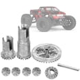 thumbnail image 3 of Differential Gear, Metal Gear RC Differential Gear Easy To Install And Dismantle With  Metal Material Perfect Upgraded Accessories For Rc Car, 3 of 8