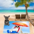thumbnail image 7 of Zatoumnr Dog Themed Beach Towel, 30x60in Large Size, Quick Dry, Absorbent, Lightweight, Sand Free Bath Towels Perfect for Beach and Pool, 7 of 7