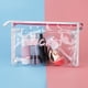thumbnail image 4 of 2 unids/set bolsas de maquillaje multifuncionales organizador de neceser cosmético de embrague Plata Zulema Bolso de maquillaje de PVC, 4 of 8