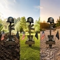 thumbnail image 5 of Nkmbld Garden Stake Decor, Metal Lawns Ornament for Courtyards, Flower Pots, Lawns, Flower Bed Decorations, Unique Housewarming Gifts, 5 of 8
