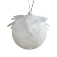 thumbnail image 3 of Adorno de bola de Navidad, árboles de Navidad colgantes, accesorios de artesanía modernos blancos, decoración del hogar para fiesta, boda interior Estilo B, 3 of 8