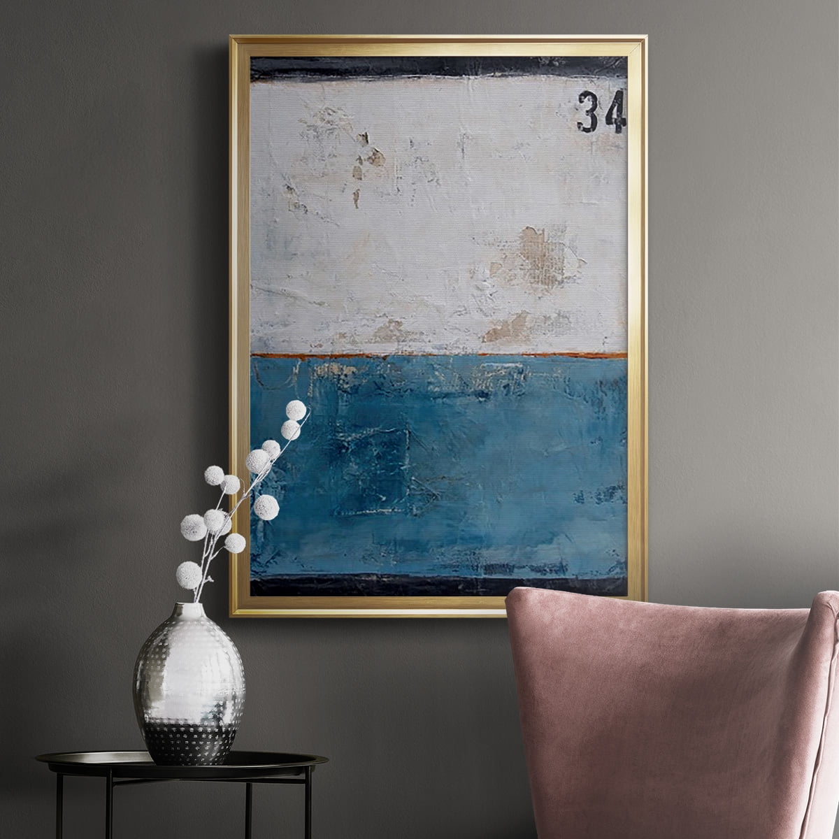 Take 34 Premium Framed Print, in Gold, Black, or Silver - Ready to Hang