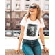 thumbnail image 2 of T-Shirt for Women's Sheep Green Leaf Grape Quick Dry Short Sleeve Athletic Gym Moisture Cotton T Shirt,, 2 of 7
