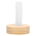 thumbnail image 1 of Doll Stand Base Wooden Material 1Pcs, 1 of 8