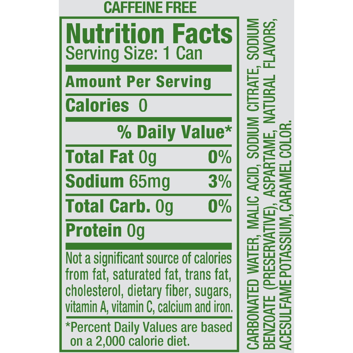 Schweppes Caffeine-Free Diet Ginger Ale, 7.5 Fl. Oz., 8 Count