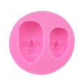 thumbnail image 5 of Moldes de jabón para la cara - Moldes de jabón para la cara para hacer jabón Moldes grandes de silicona para la cara para hacer regalos de Navidad hechos a mano (2 piezas), 5 of 5