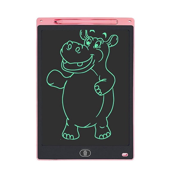 1 Pcs Pink LCD Digital Drawing Board, Hand-drawn Writing Pad, Practical LCD Screen, Tablet Computer and Pen