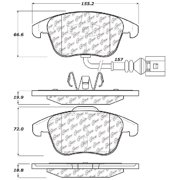 audi q3 brake dust shield