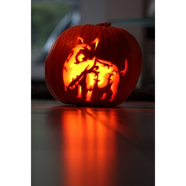 Frankenweenie Halloween Pumpkin Sparky Zombie Dog 12 Inch By 18 Inch Laminated Poster With Bright Colors And Vivid Imagery Fits Perfectly In Many Attractive Frames Walmart Com Walmart Com