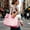 Pink, variant on Elegant Cat Purse Carrier, Foldable Handheld Shoulder Pet Carrier Bag for Cats & Dogs – Lightweight Travel Pouch with Breathable Mesh, Double Safety Lock, Ideal for Hiking & Car,Pink